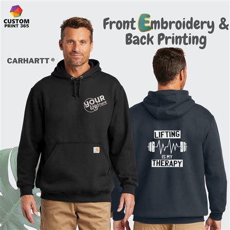 Custom Embroidered Hoodie Logo Design Custom for Business Custom ...