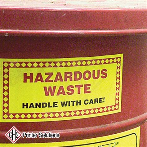 Hazardous Waste Label