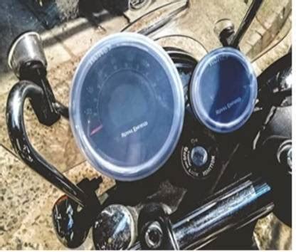 Gogna Mart Speedometer Screen Protector, Scratch Guard for RE Meteor ...