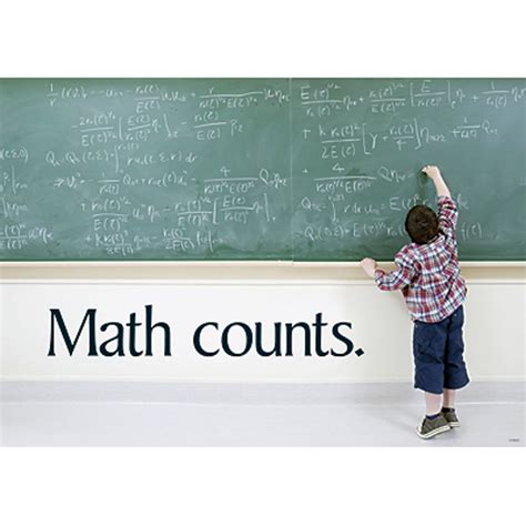 ARGUS Math Counts Poster (1 Piece), 13.38" x 19" : Amazon.in: Home ...