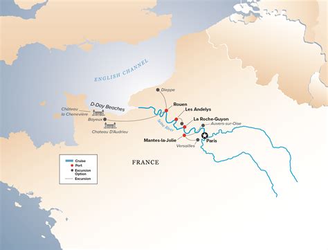 Seine River Map Location