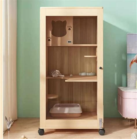 LOWLIU Cat Villa Cat Cage Home Cat Litter Double-Decker Cat India | Ubuy