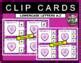 Alphabet Valentine's Heart Holiday Center Clip Cards Lowercase Letters ...