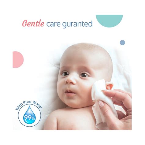 LuvLap Baby Water Wipes with Lid (72pc) - Cureka