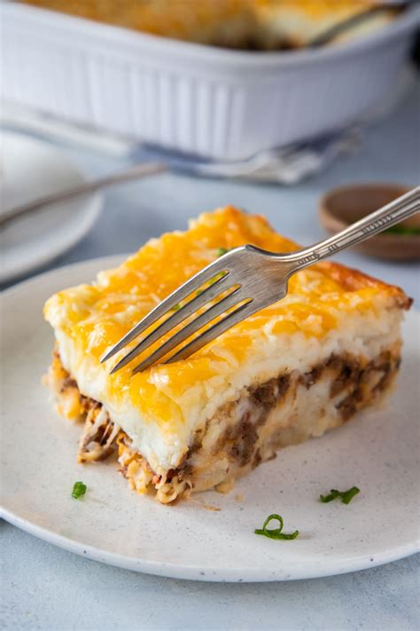 Pastelón de Papa (Beef Casserole with Potato) - My Dominican Kitchen