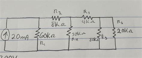 Solved a)Find the equivalent resistance in Ohms and Kilo | Chegg.com