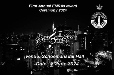 The first annual Excellence in Music Recognition award Ceremony ...