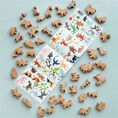 Buy Stacking Blocks 42 pcs Large Gift Set Wooden Balancing Game Funny ...