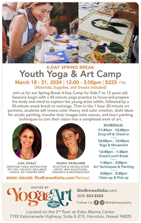 Spring Break: Youth Yoga & Art Camp - Koko Marina Center
