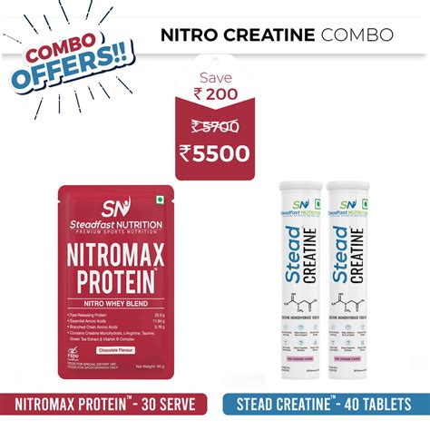 Nitro Creatine Combo – Steadfast Nutrition