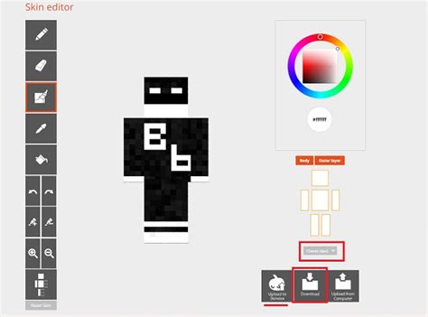 Image result for How to Create Your Minecraft Skin On Computer