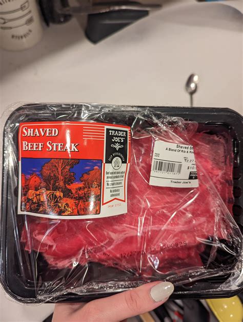 Curious: How do y'all use the shaved beef steak? It's so incredibly ...