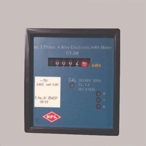 Energy Meter - HPL Single Phase DLMS Energy Meters Manufacturer from Pune