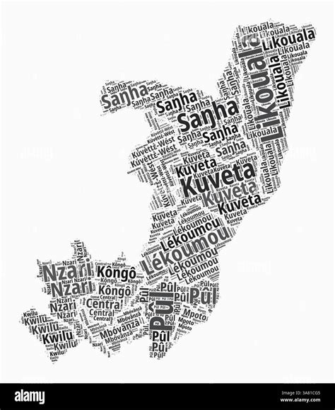 African map with country names hi-res stock photography and images - Alamy