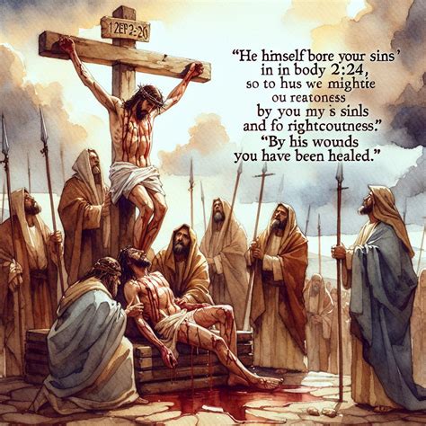 1 Peter 2:24 Artwork | Bible Art