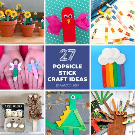 Craft Ideas Using Popsicle Sticks 的图像结果