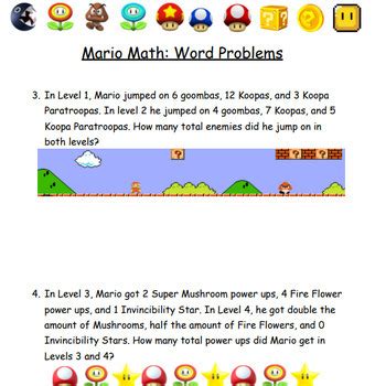 Image result for Integer Exponents Mario Math