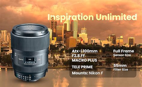 Tokina ATX-i 100mm F/2.8 AF Macro Lens for Nikon F Mount DSLR Camera ...