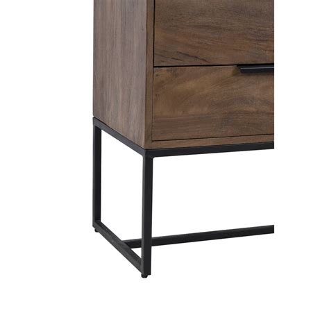 Cabinet 60x40x70 cm MEAVE wood matt dark brown (6767164), Light ...