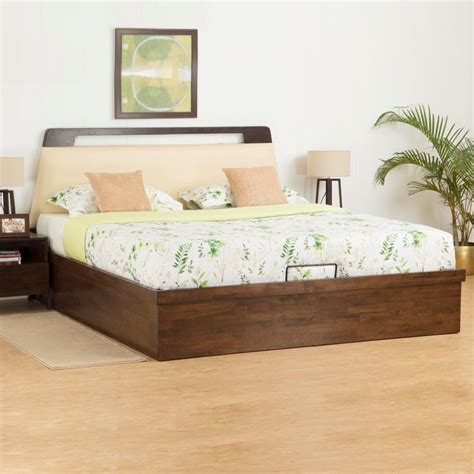 Buy Zara Queen-Size Bed With Hydraulic Storage from Home Centre at just ...