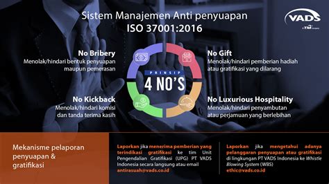 VADS - PT VADS Indonesia Berkomitmen Menerapkan Kebijakan Sistem ...