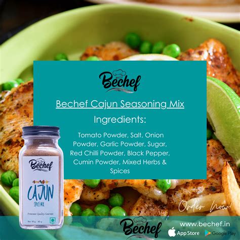 Buy Bechef Cajun Spice MIx Online :: Best Quality Spice and herbs ...