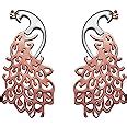 GIVA 925 Silver Rose Gold Anushka Sharma Peacock Pendant | Gifts for ...
