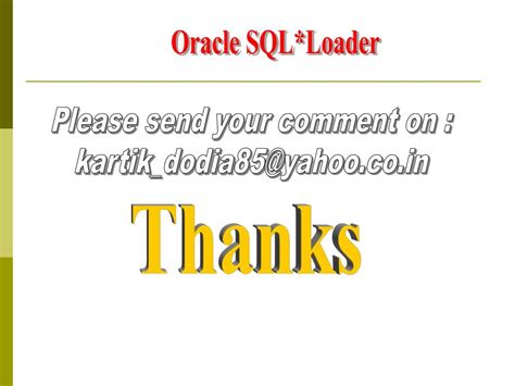 Oracle SQL Loader Utility 的图像结果