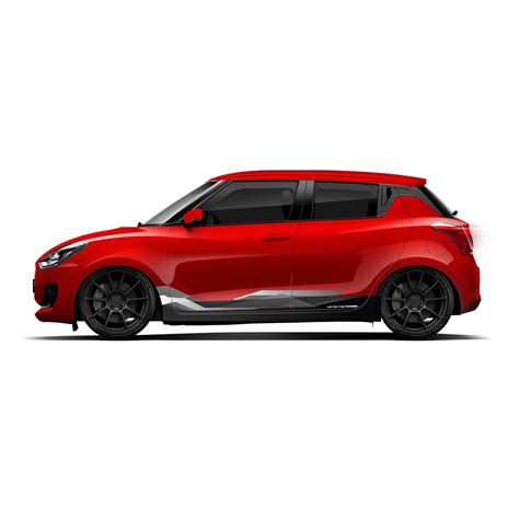 Mute The Noise Edition Graphics for Maruti Suzuki Swift | IDE Partial X ...