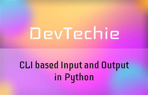 Image result for Python Scripting in CLI