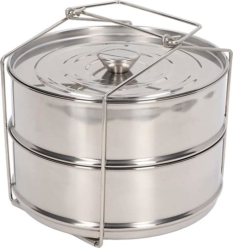 Amazon.com: Stainless Steel Steamer Cooking Pot,Steamer Saucepot with ...