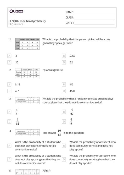 Image result for Conditional Probability 11.3