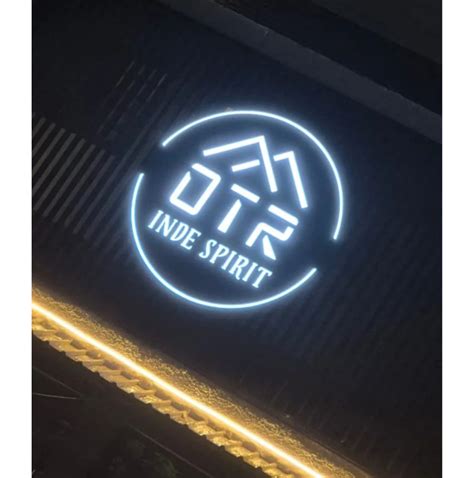 Acrylic LED Sign Board manufacturing in Chhattisgarh, Neon Crystal Sign ...