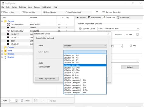 Image result for Cutter Driver Install