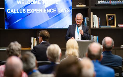 Gallus opens new Gallus Experience Centre to mark its 100th anniversary ...