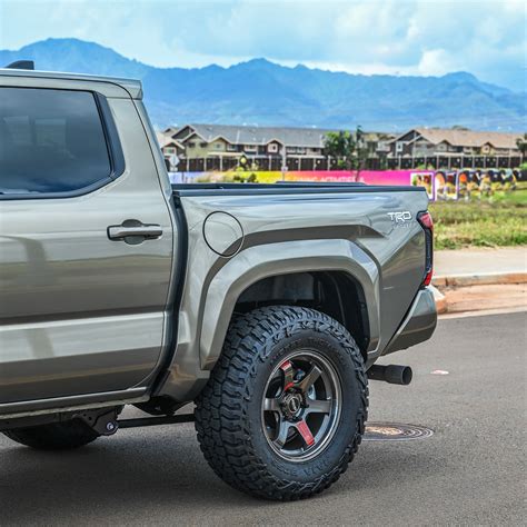 Lifted Toyota Tacoma Looks Great Even in Bronze When Dressed Properly With Graphite Wheels ...