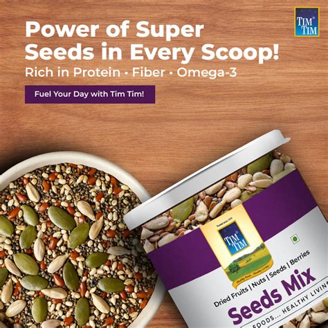 Seeds Mix | Healthy Roasted Snack — TimTimFoods