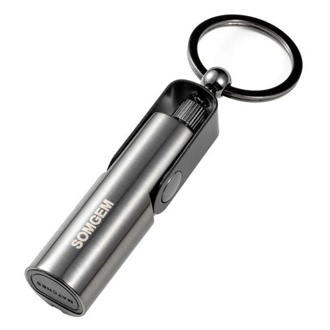 Buy SOMGEM Permanent Match Keychain, Kerosene Refillable, Waterproof ...