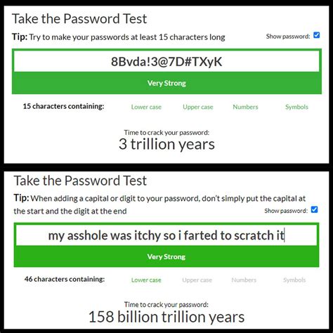 You don’t need special characters to have a strong password my people ...