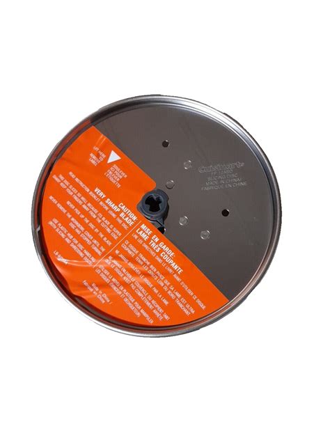 Cuisinart Fp-12 Slicing Disc Food Processor REPLACEMENT Part NEW | eBay