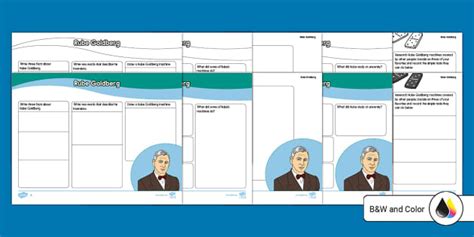 Rube Goldberg Differentiated Research Activity - Twinkl