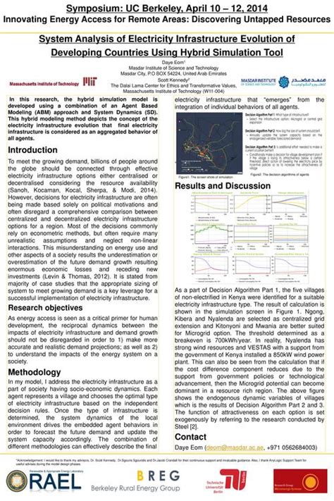 System Analysis of Electricity Infrastructure Evolution Using Hybrid ...