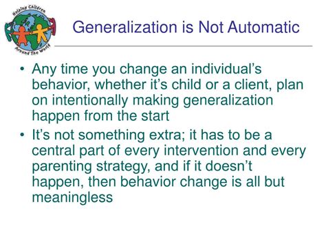 Image result for Promoting Generalization