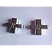SOSS Hinges SS Finish (13 x 45 mm) 2 Pcs : Amazon.in: Home Improvement