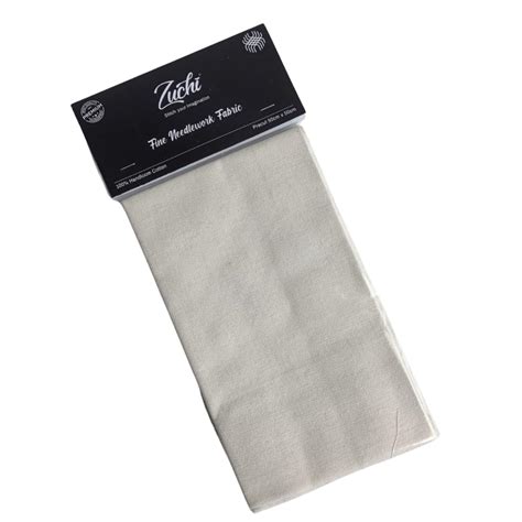 ZUCHI Fine Needlework Fabric Handloom Cotton for Embroidery Needlepoint ...