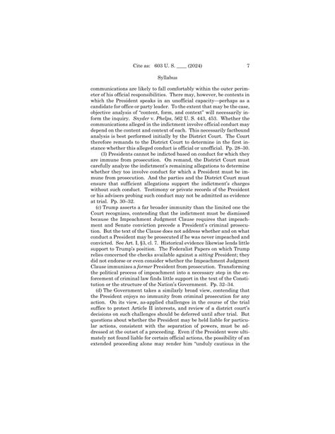 Read the Supreme Court’s Ruling on Immunity - The New York Times