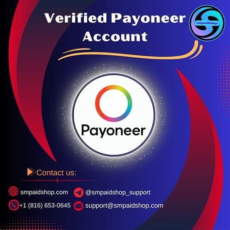 Buy Verified Payoneer Account-Smpaidshop – Medium