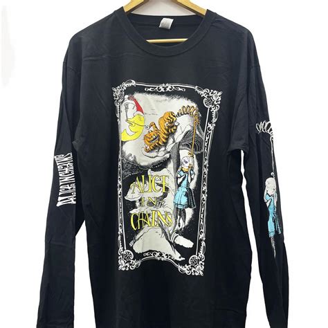 Alice in Chains | Official Band Long Sleeved T-Shirt... - Depop