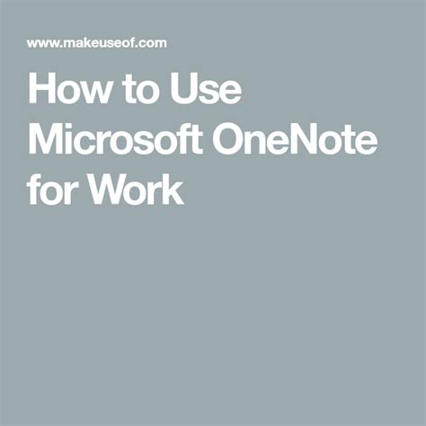 Image result for OneNote Work Notebook
