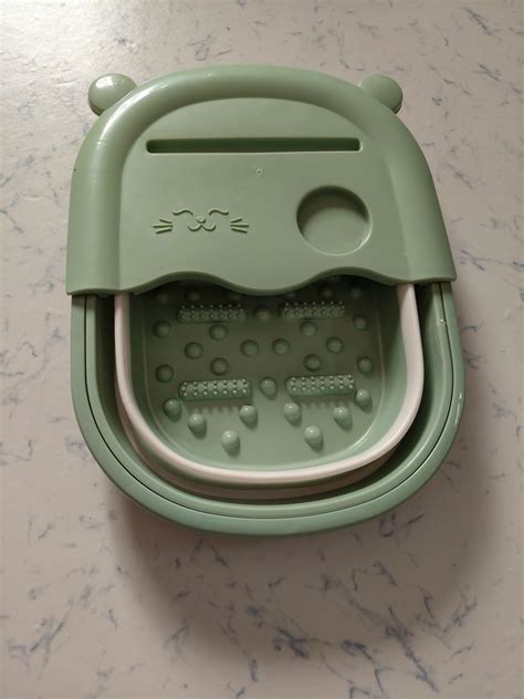 PAVITYAKSH Collapsible Foot Bath Spa Massager, Foldable Foot Spa ...